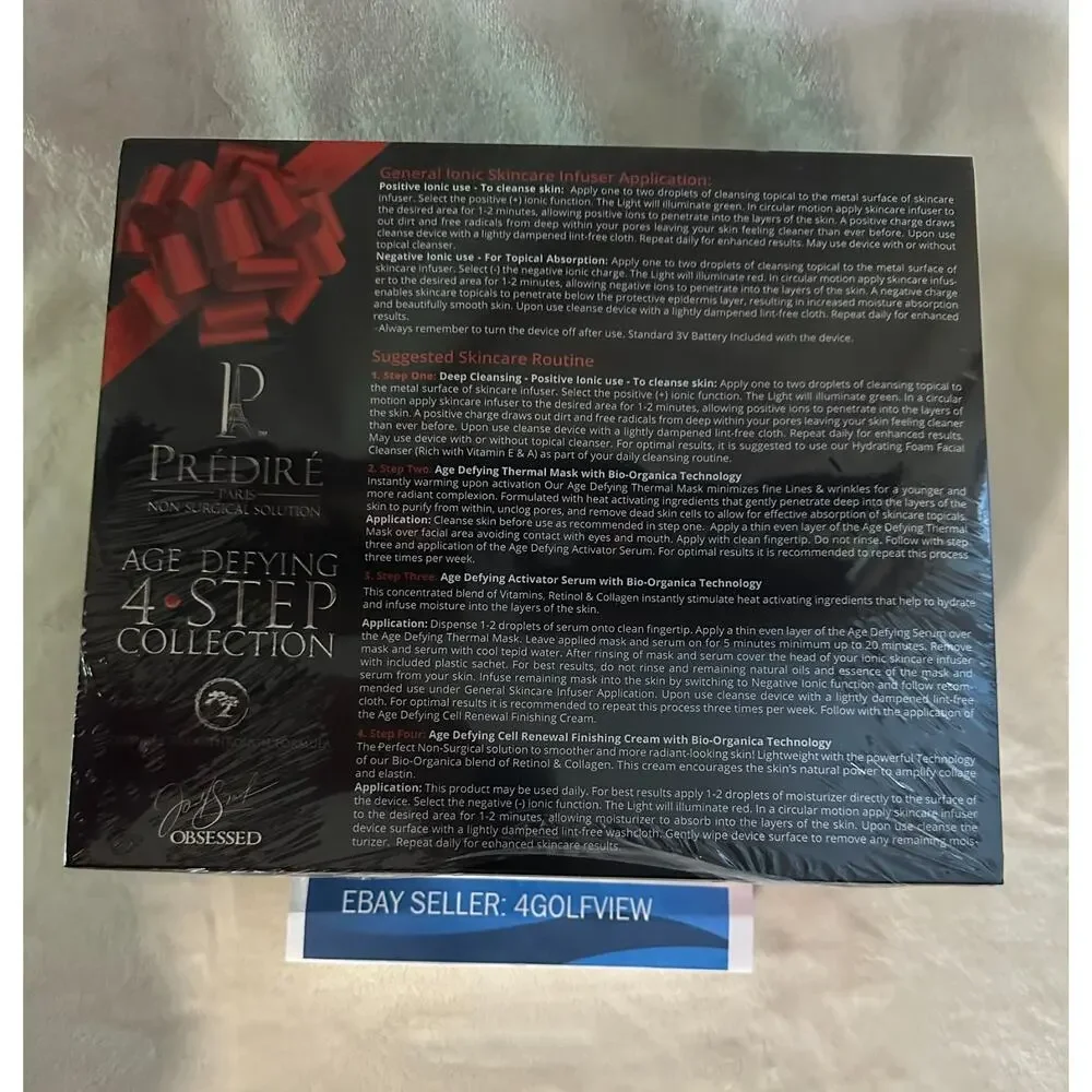 Sealed | Predire Paris Age Defying 4 Step Collection | Luxury Spa Skin Care!
